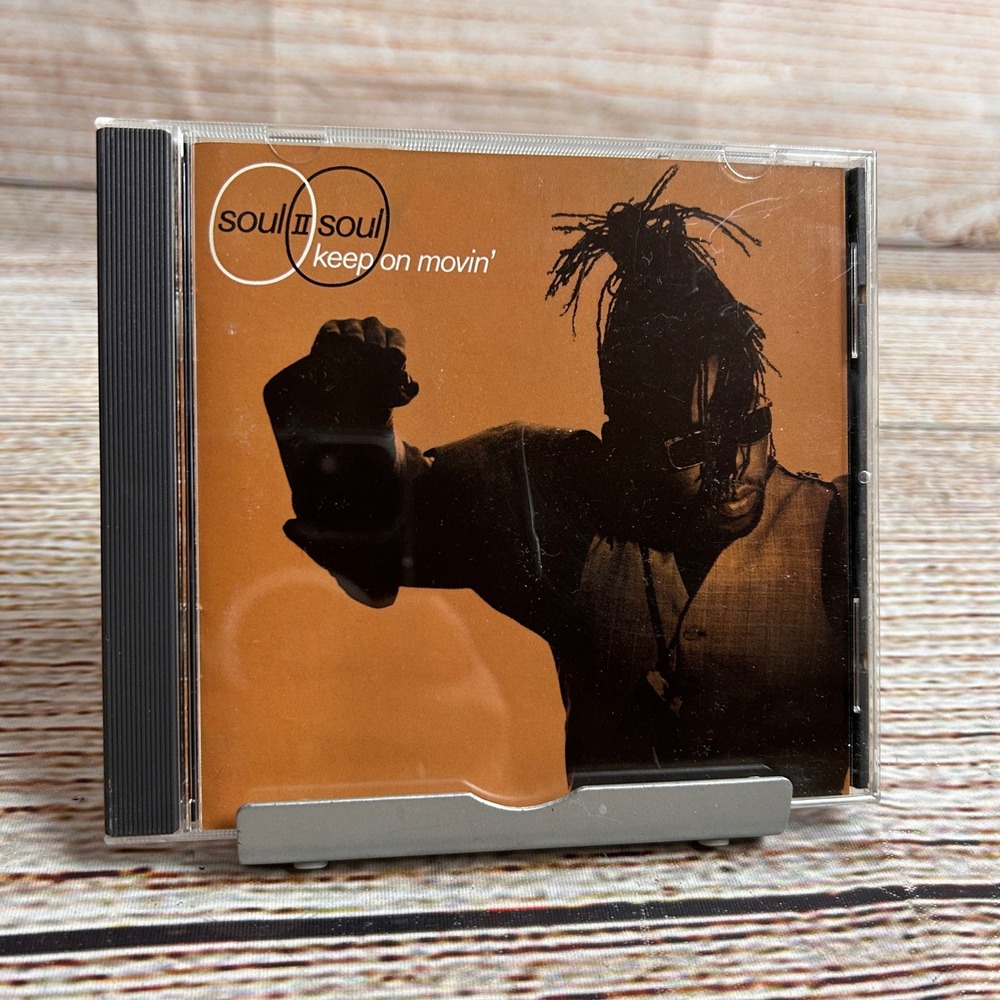 Soul II Soul Keep On Movin CD 1989 Virgin Records 7 91267-2 R&B Soul Jazzie B